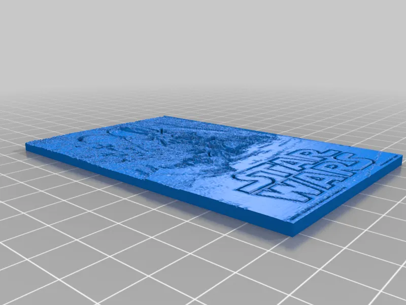 Ánh sáng lithophane từ Star Wars Tập 4: Một hy vọng mới