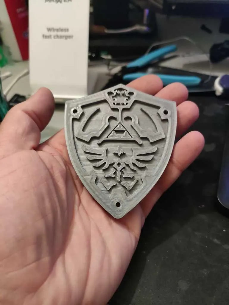 Chìa khóa hình khiên của Link trong Zelda Twilight Princess