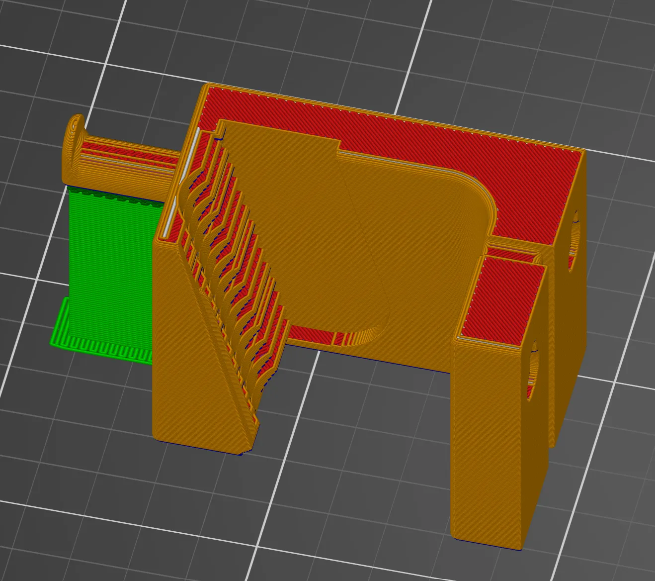 Giá đỡ chổi với thiết kế xoay 90° và móc kèm theo