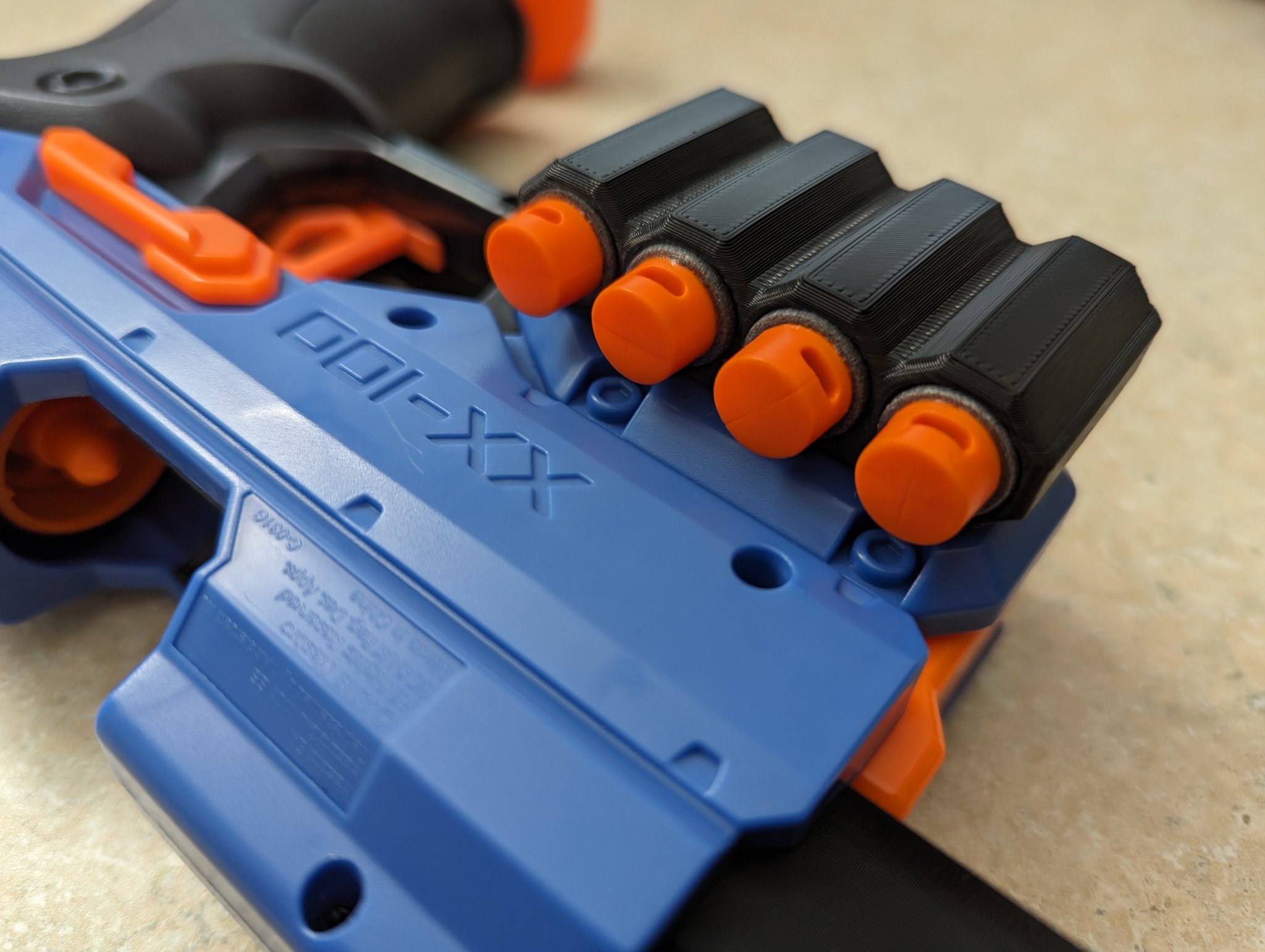 Giá đỡ tên lửa ngắn cho súng Nerf Rival Knockout