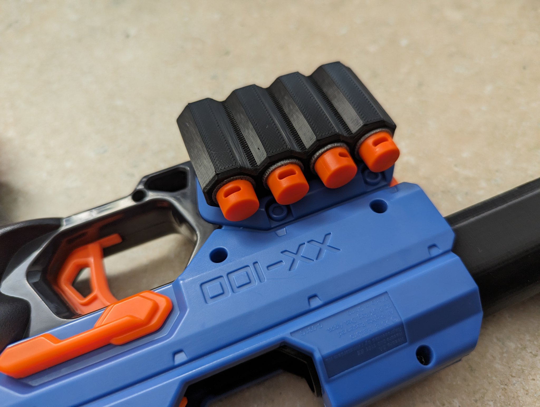 Giá đỡ tên lửa ngắn cho súng Nerf Rival Knockout