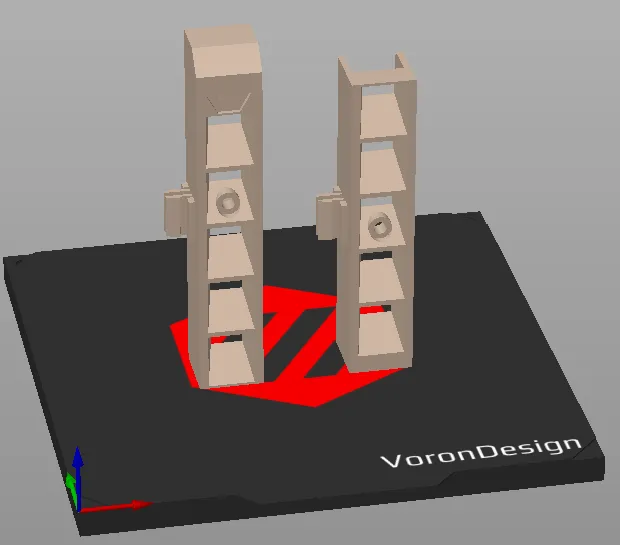 Giá đỡ đèn LED clip cho Voron Zero (v0)