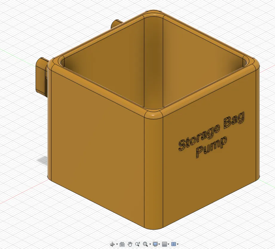 Giá đỡ máy bơm chân không USB cho túi lưu trữ filament