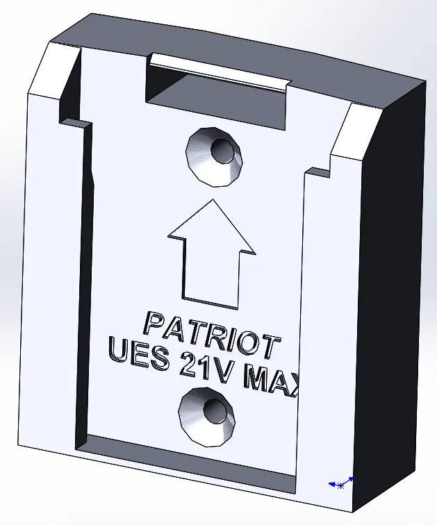 Giá treo pin Patriot UES 21V MAX không cần giá đỡ