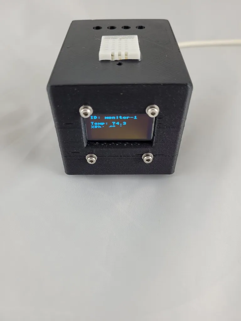 Thiết bị giám sát môi trường Wemos D1 với cảm biến DHT22