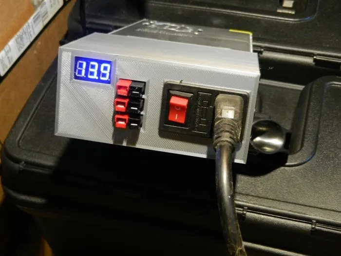 Nắp che nguồn điện 12v 30a với kết nối an toàn