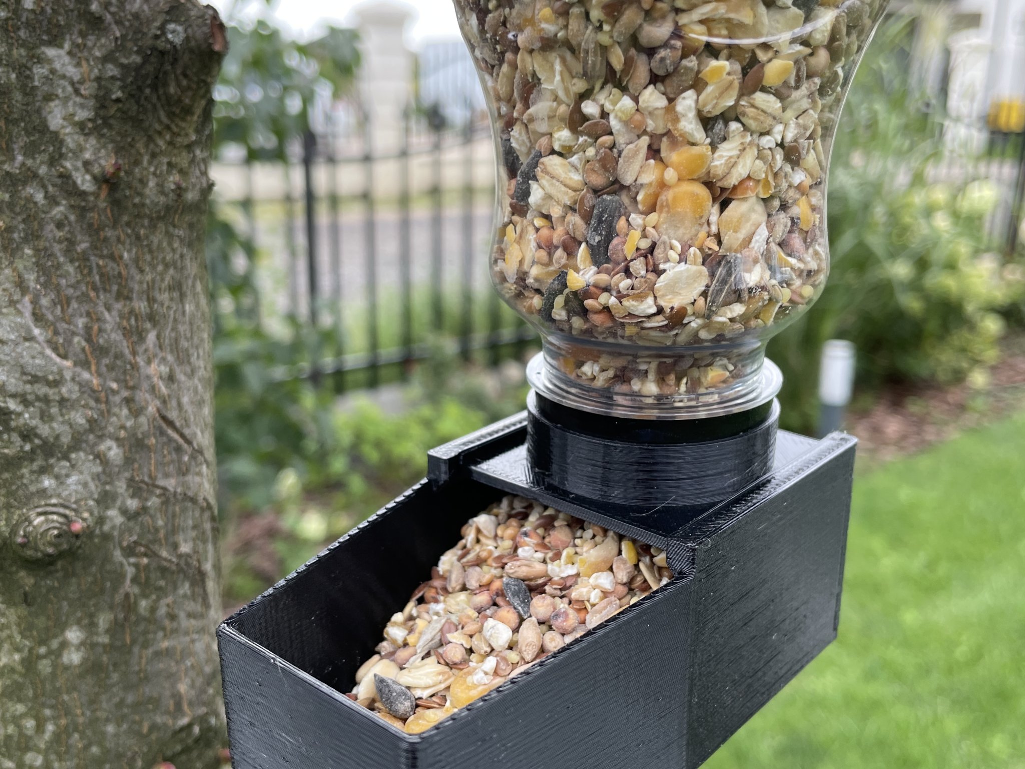 Máy cho chim bằng chai nhựa thiết kế mô-đun nhiều loại ren