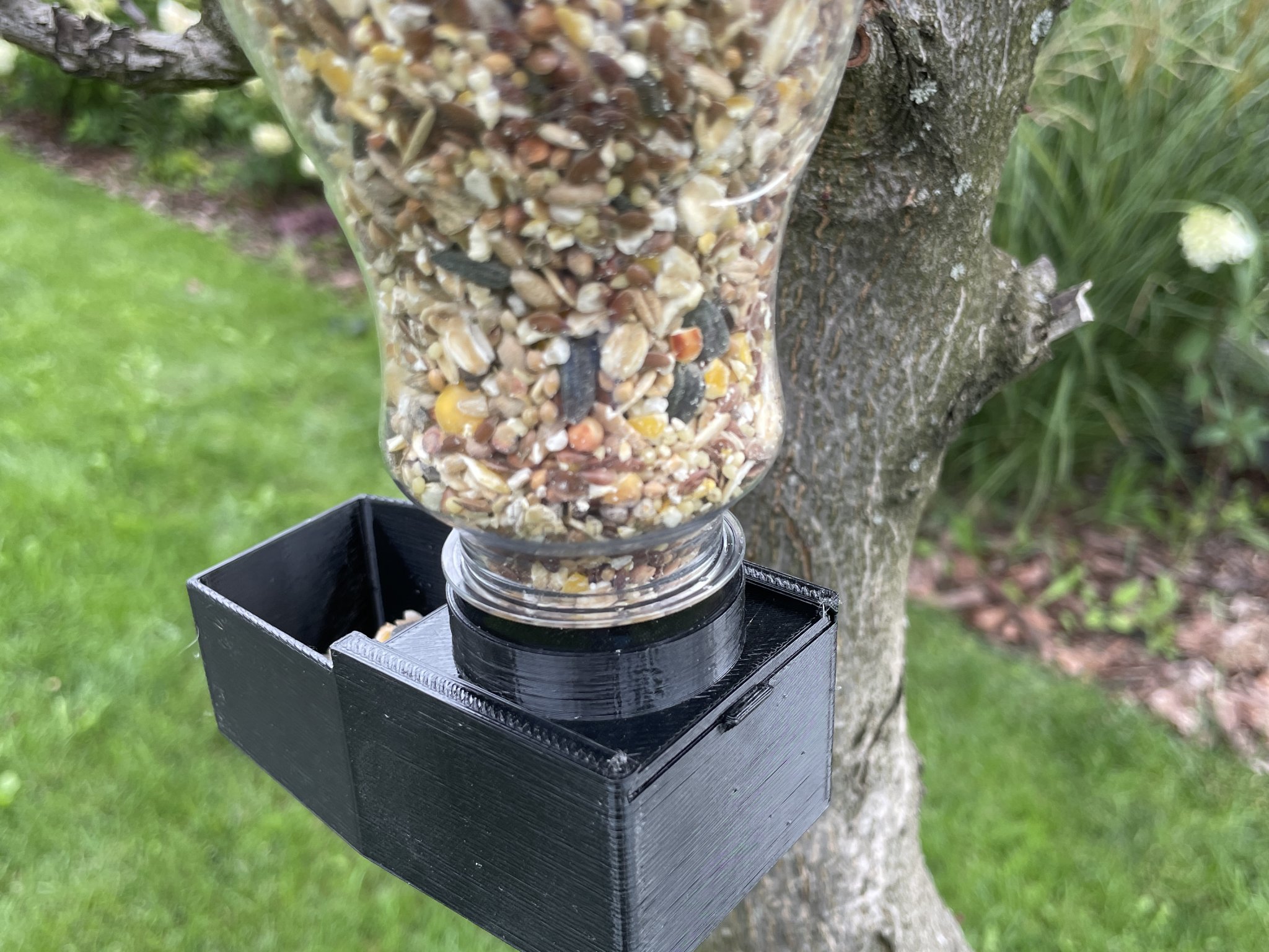 Máy cho chim bằng chai nhựa thiết kế mô-đun nhiều loại ren