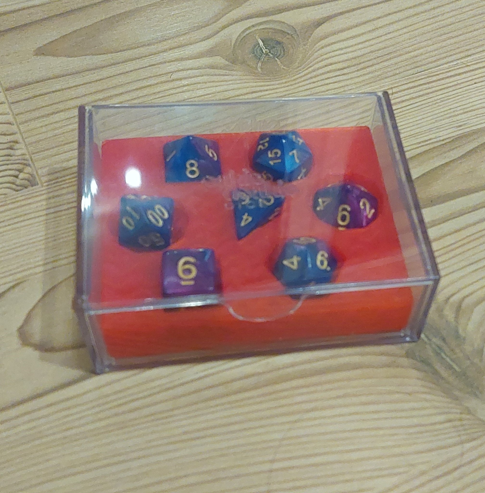 Giá đỡ và inlay cho bộ xúc xắc "Oakie Doakie