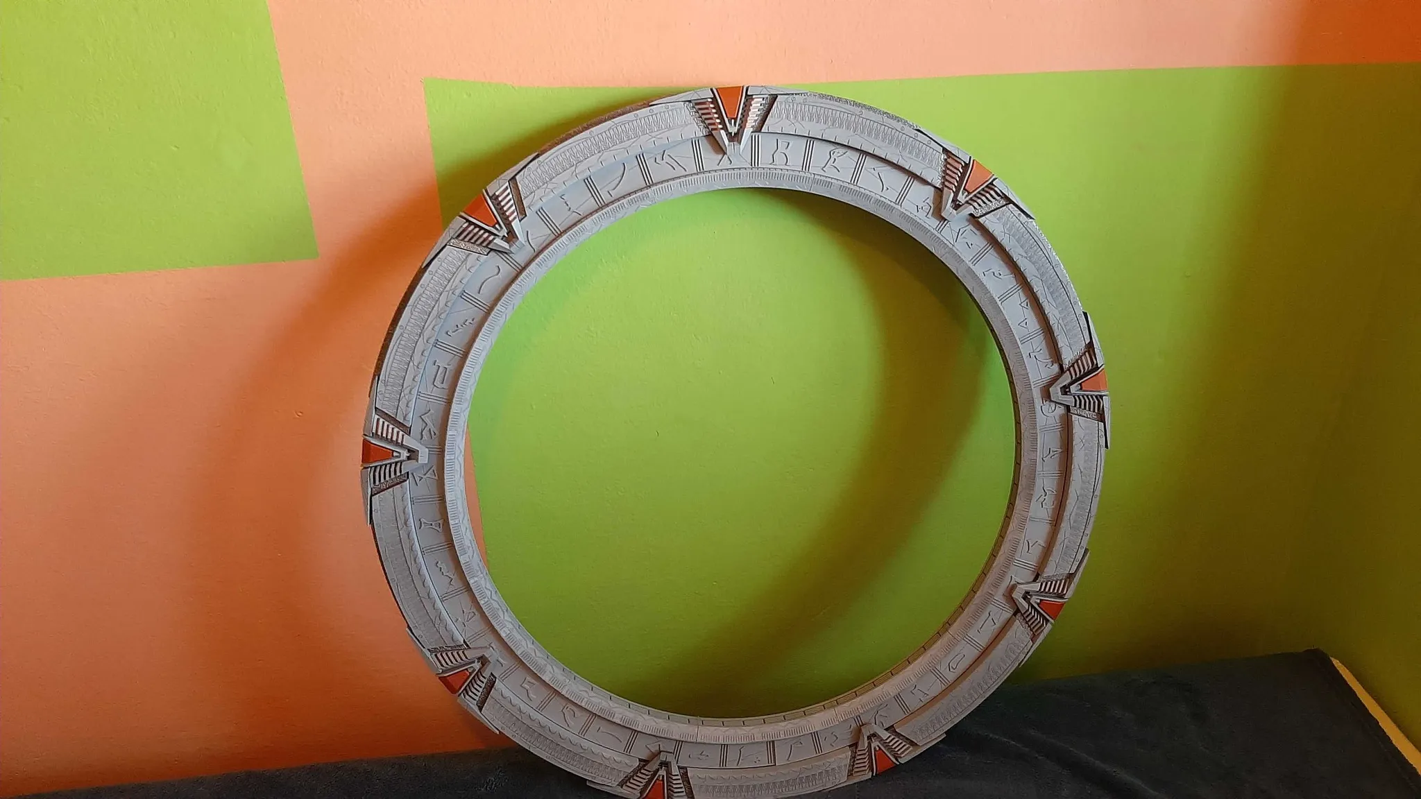 Cổng sao với Iris đường kính 80cm treo tường