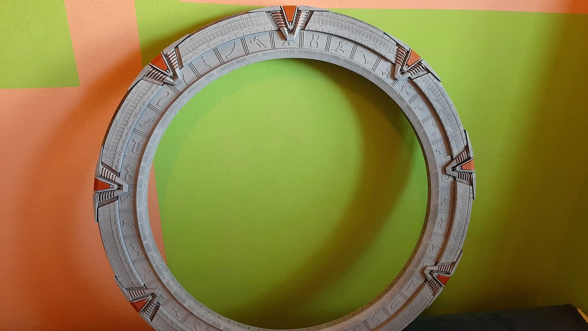 Cổng sao với Iris đường kính 80cm treo tường