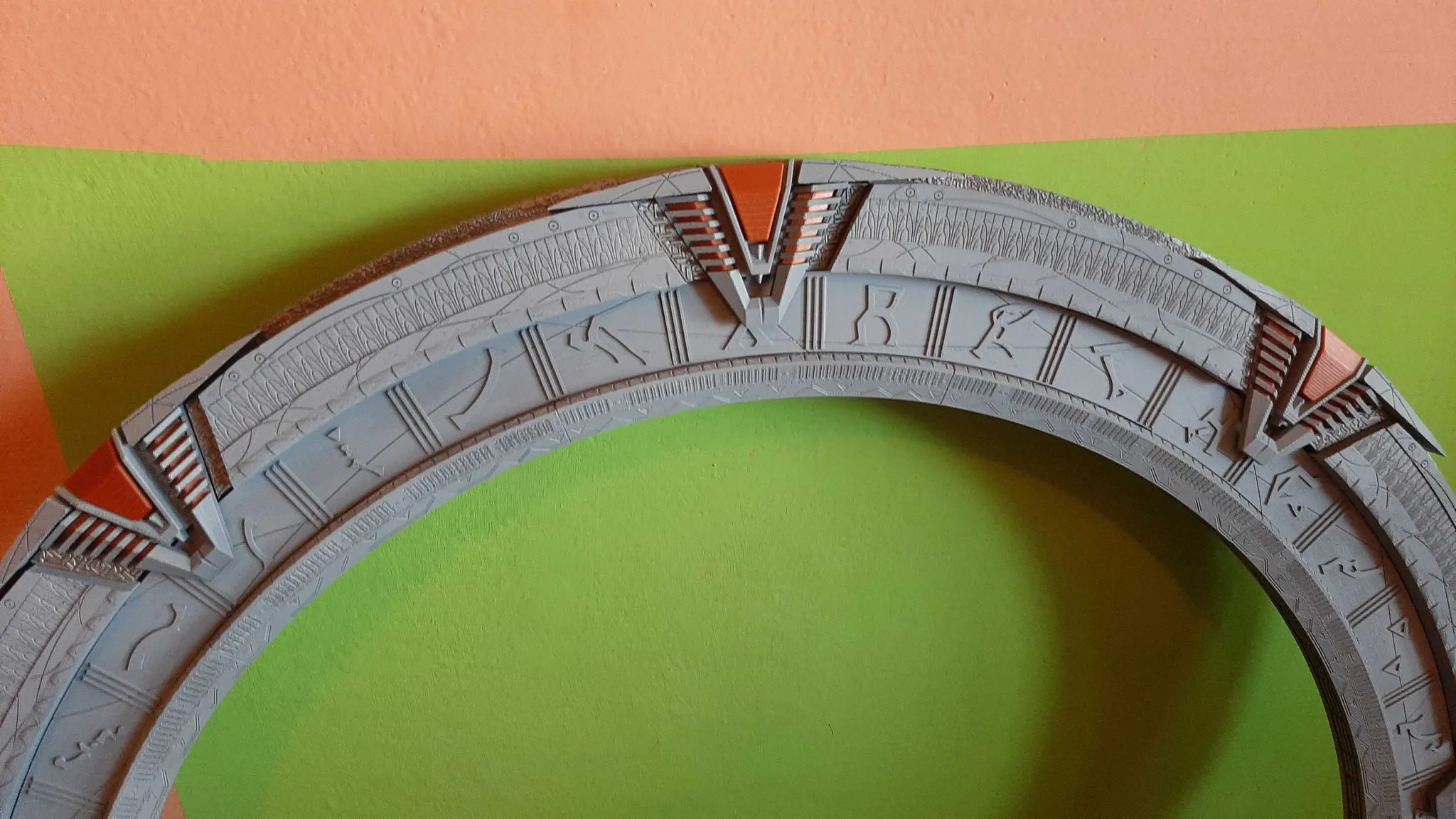 Cổng sao với Iris đường kính 80cm treo tường