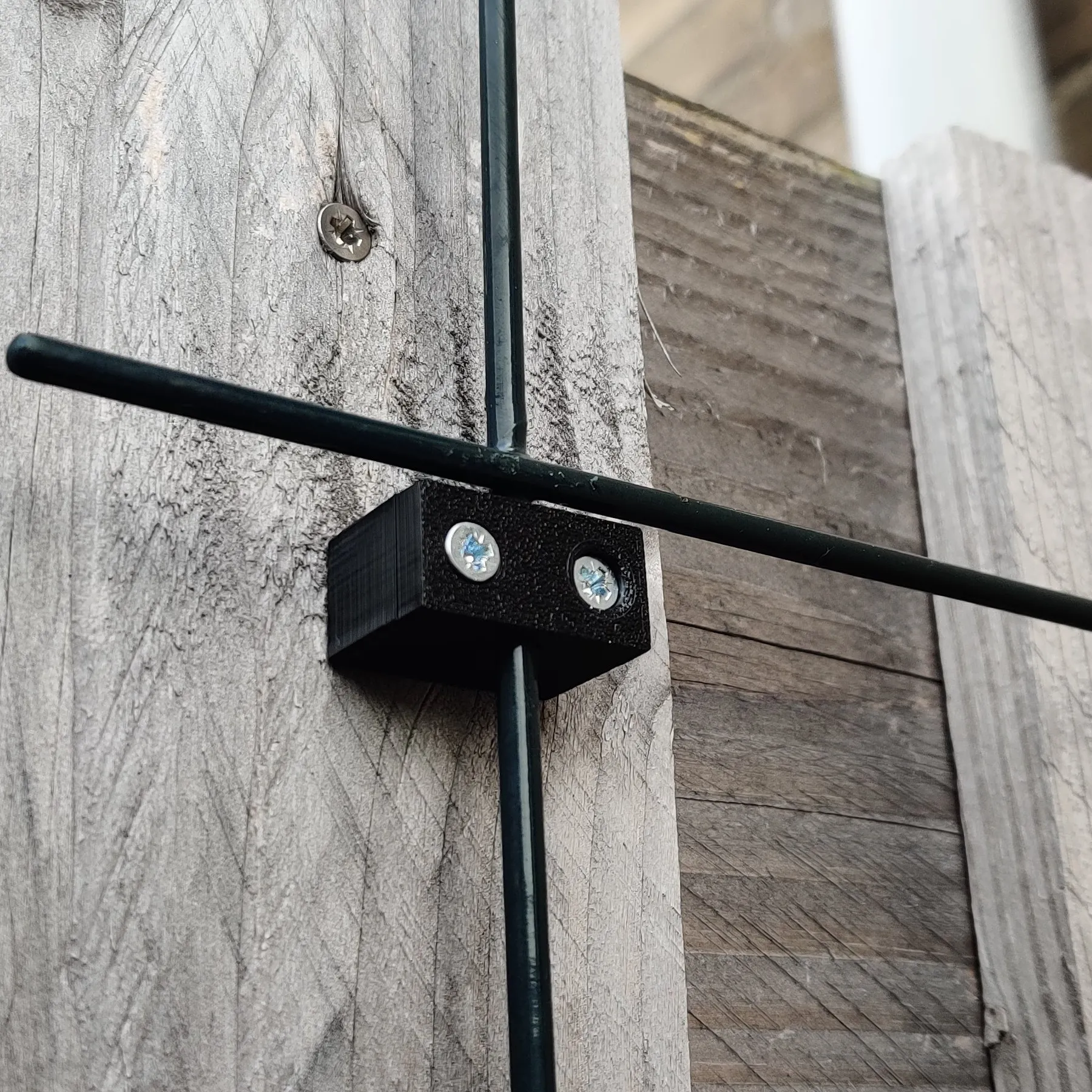 Giá đỡ cho cây hỗ trợ dây 5mm với ốc vít 3,5cm x 3mm