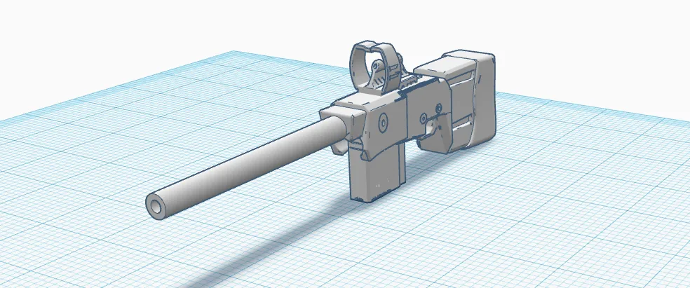 Súng bắn tỉa Lucky 13 độc đáo cho mô hình 3D