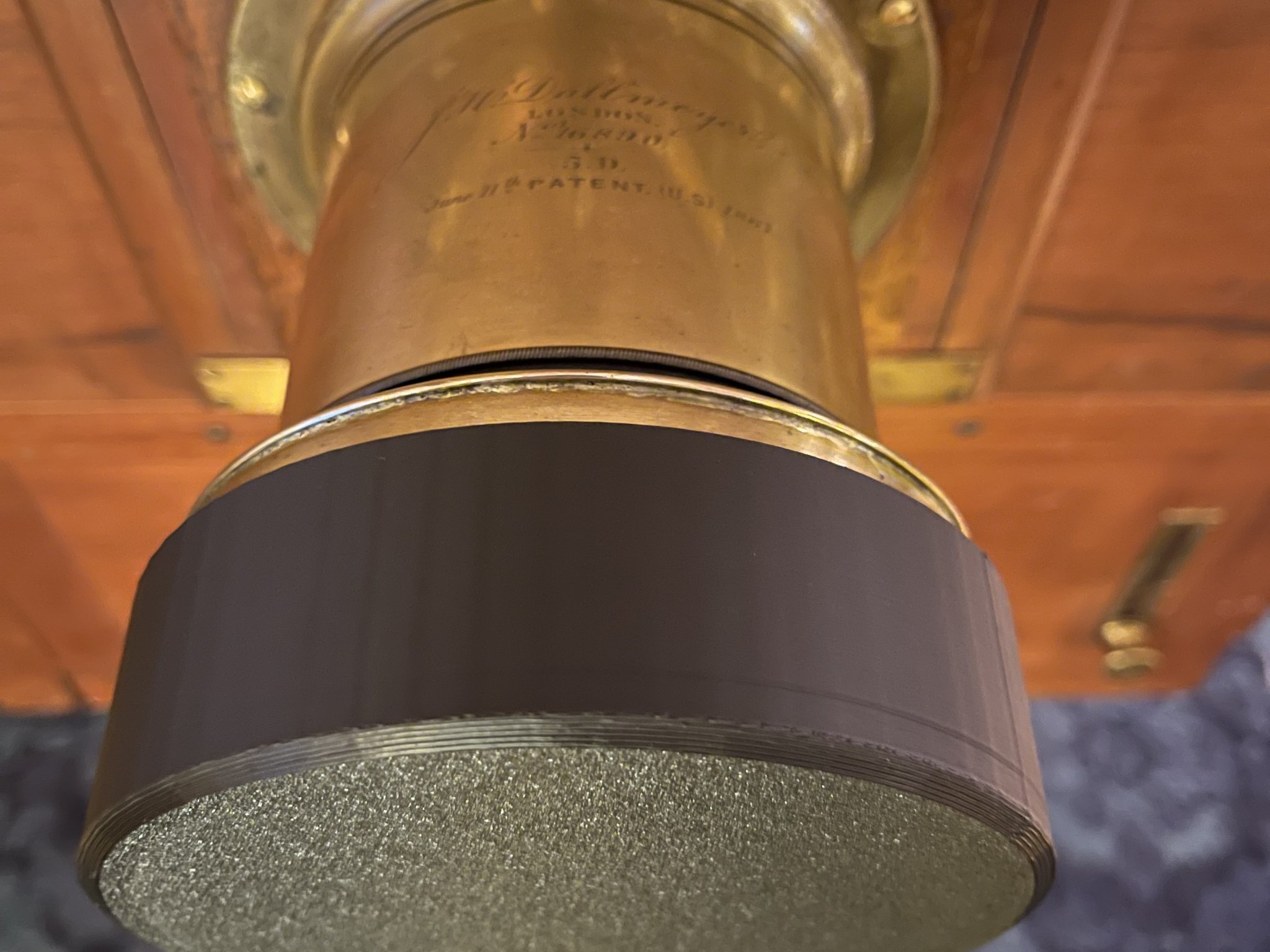 Nắp ống kính Dallmeyer 5D cho ống kính chân dung