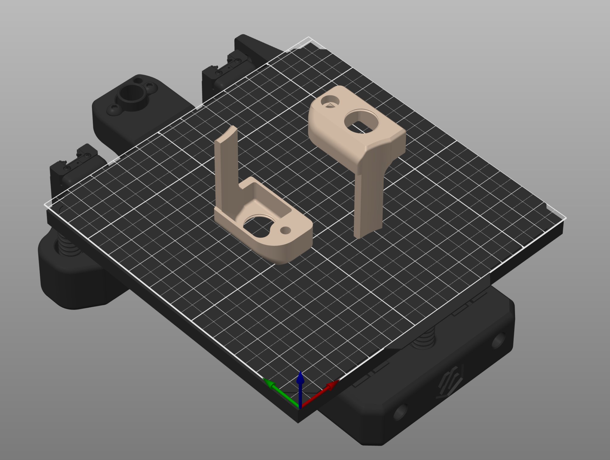 Nắp che cáp cho động cơ A của Voron Trident với đầu nối PG7