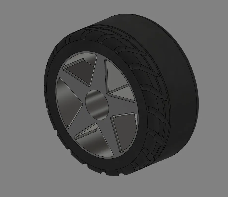 Bánh xe và lốp HPI micro RS4 độc lập