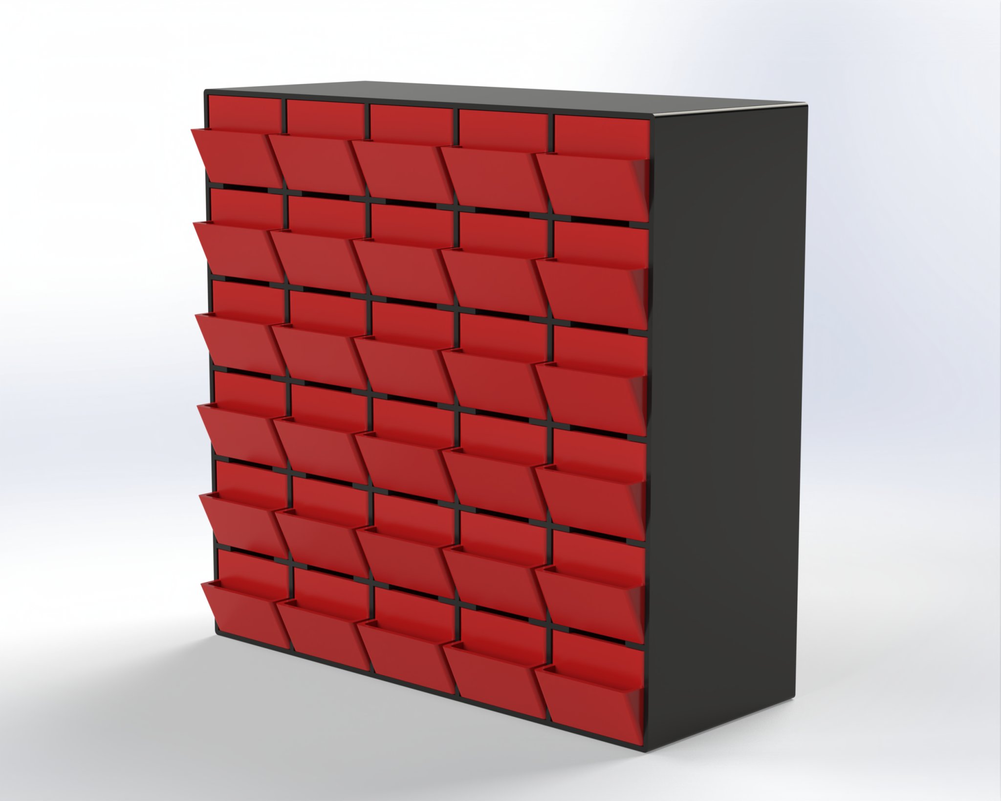 Thùng chứa linh kiện nhỏ - Dễ dàng in 3D