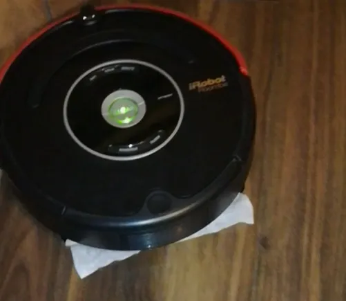 Lưỡi gạt tự chế cho iRobot Roomba 581
