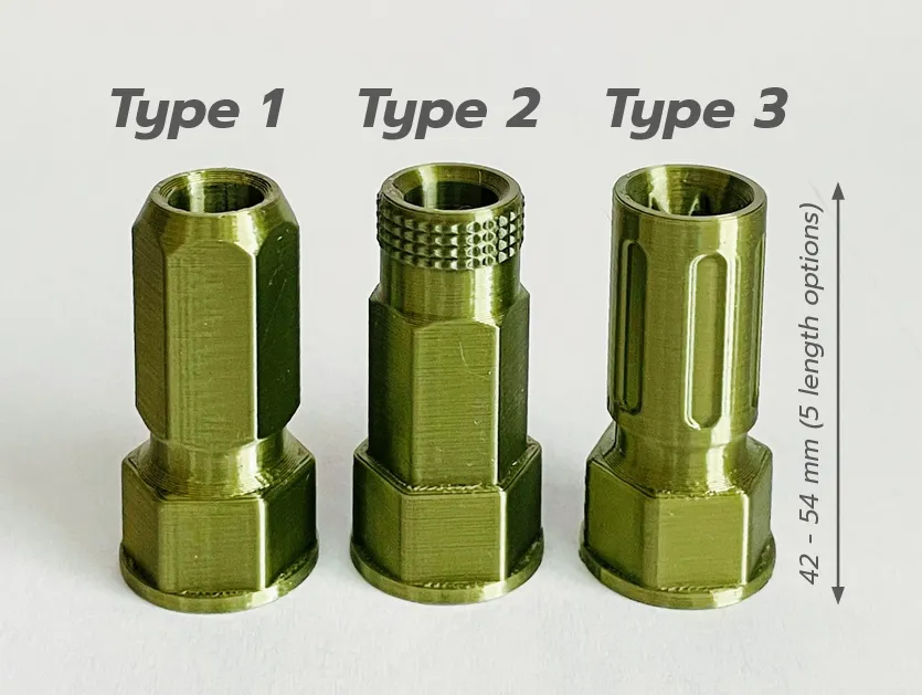 Nắp đậy bu lông/nut bánh xe phong cách JDM loại 3