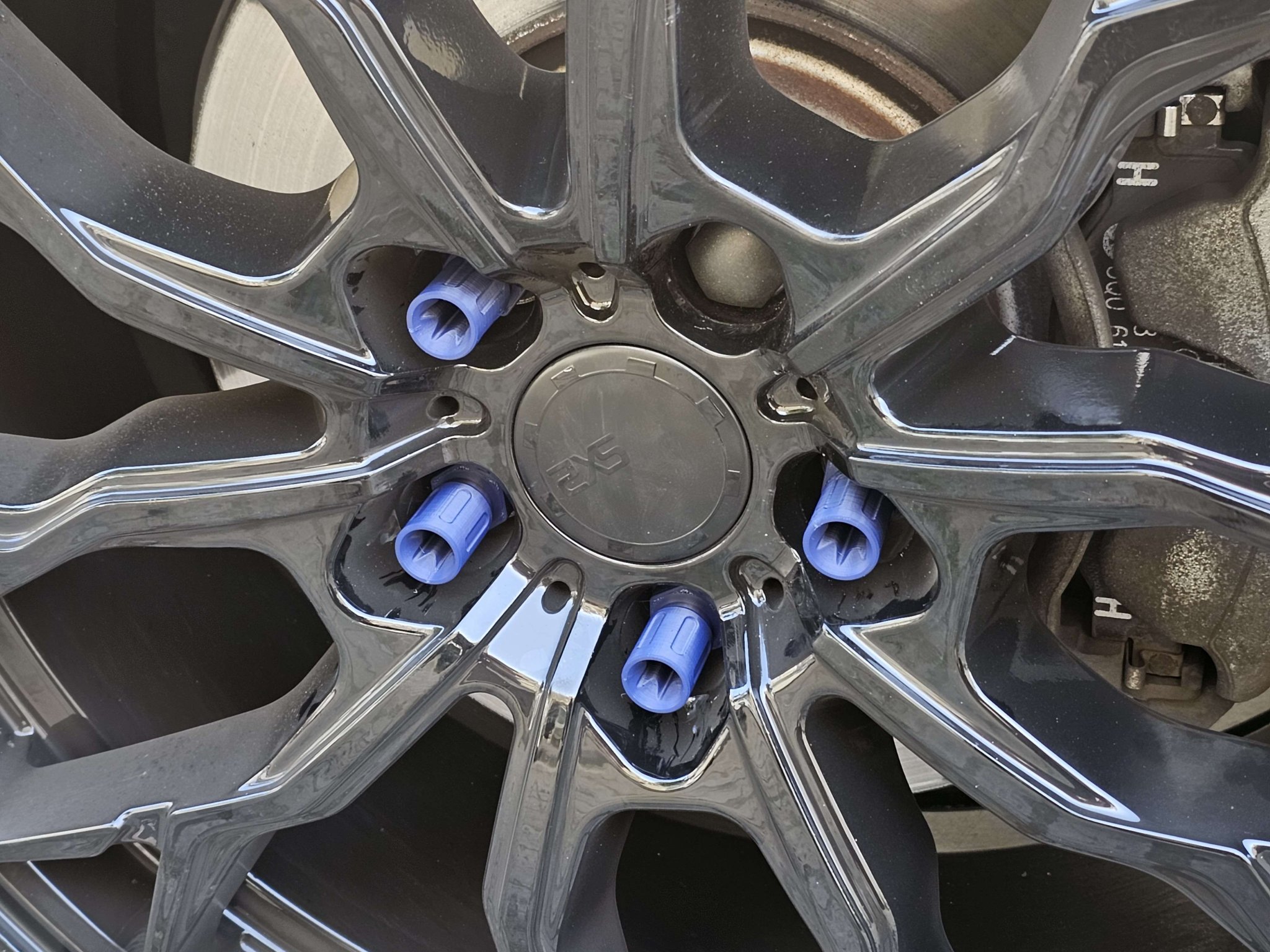 Nắp đậy bu lông bánh xe phong cách JDM cho khóa bánh xe