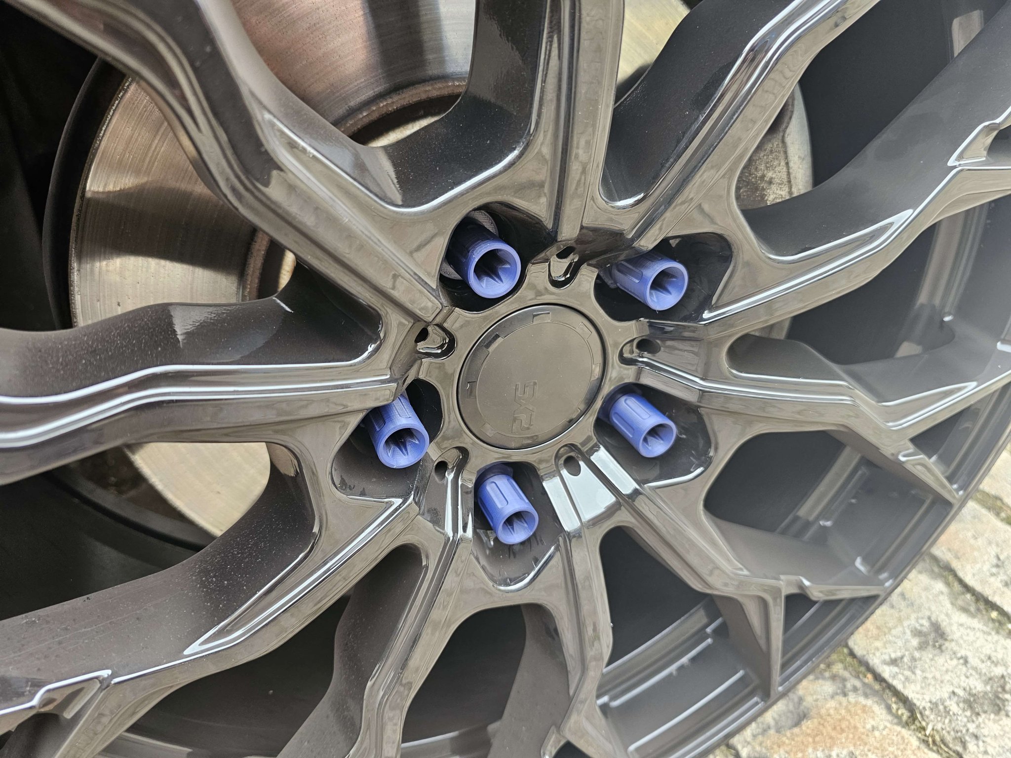 Nắp đậy bu lông bánh xe phong cách JDM cho khóa bánh xe