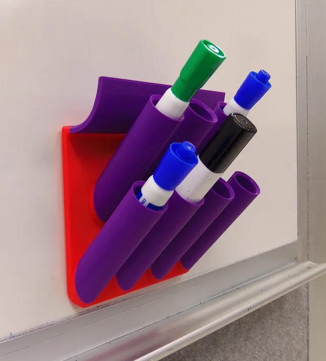 Giá đỡ bút từ tính với 3 nam châm gắn tường