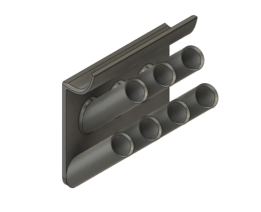 Giá đỡ bút từ tính với 3 nam châm gắn tường