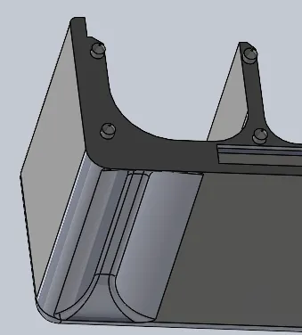 Hộp đựng thuốc 7 ngăn với nắp cuộn linh hoạt