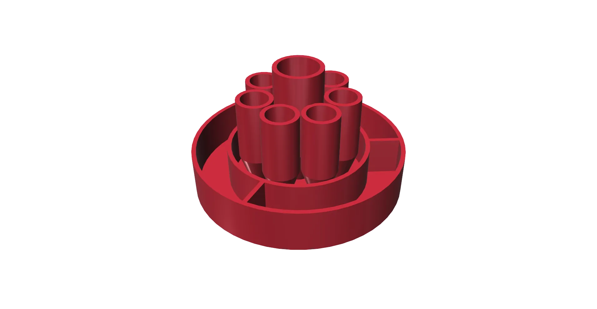 Giá đỡ bút chì dễ in không cần hỗ trợ