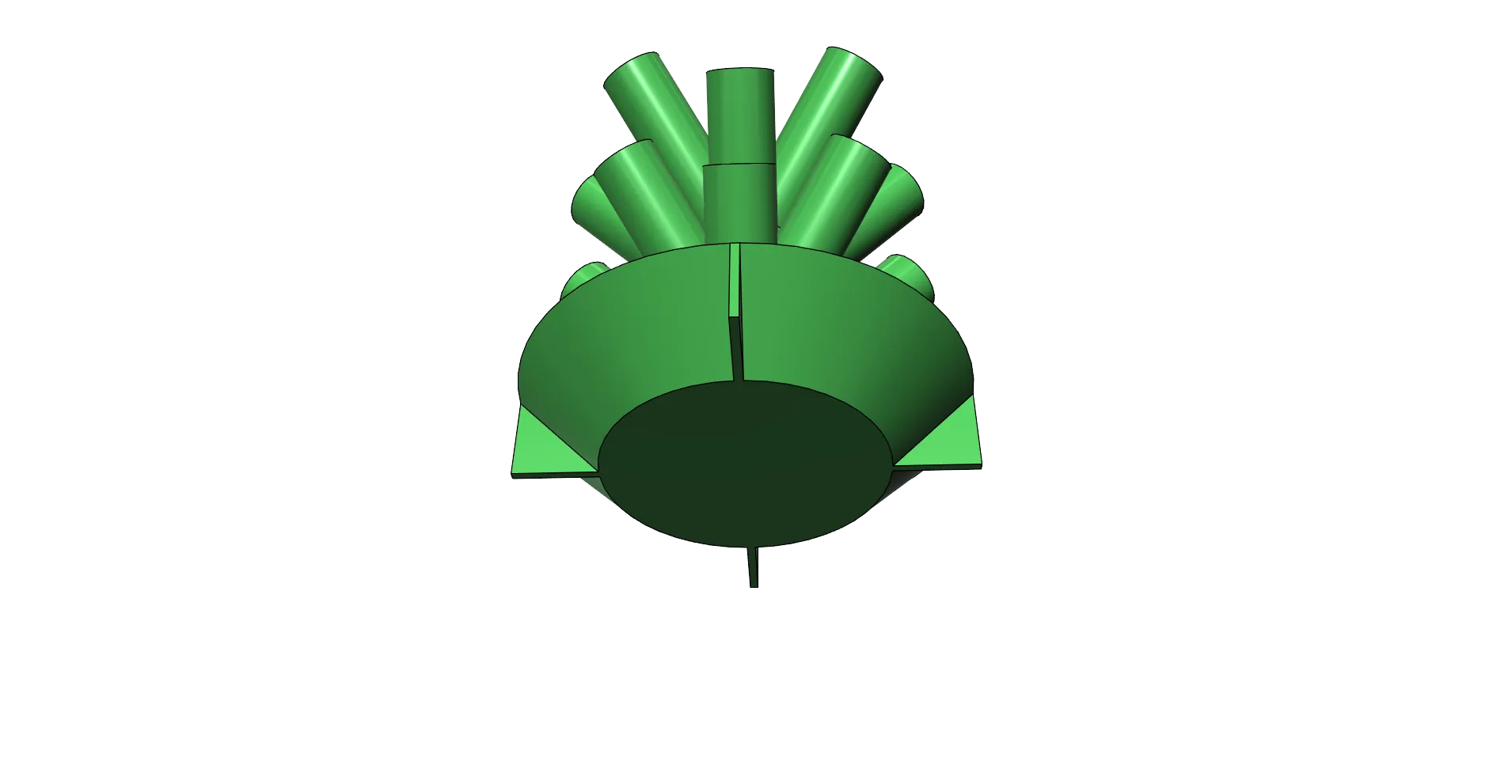 Giá đỡ bút chì và bút bi dễ in không cần hỗ trợ