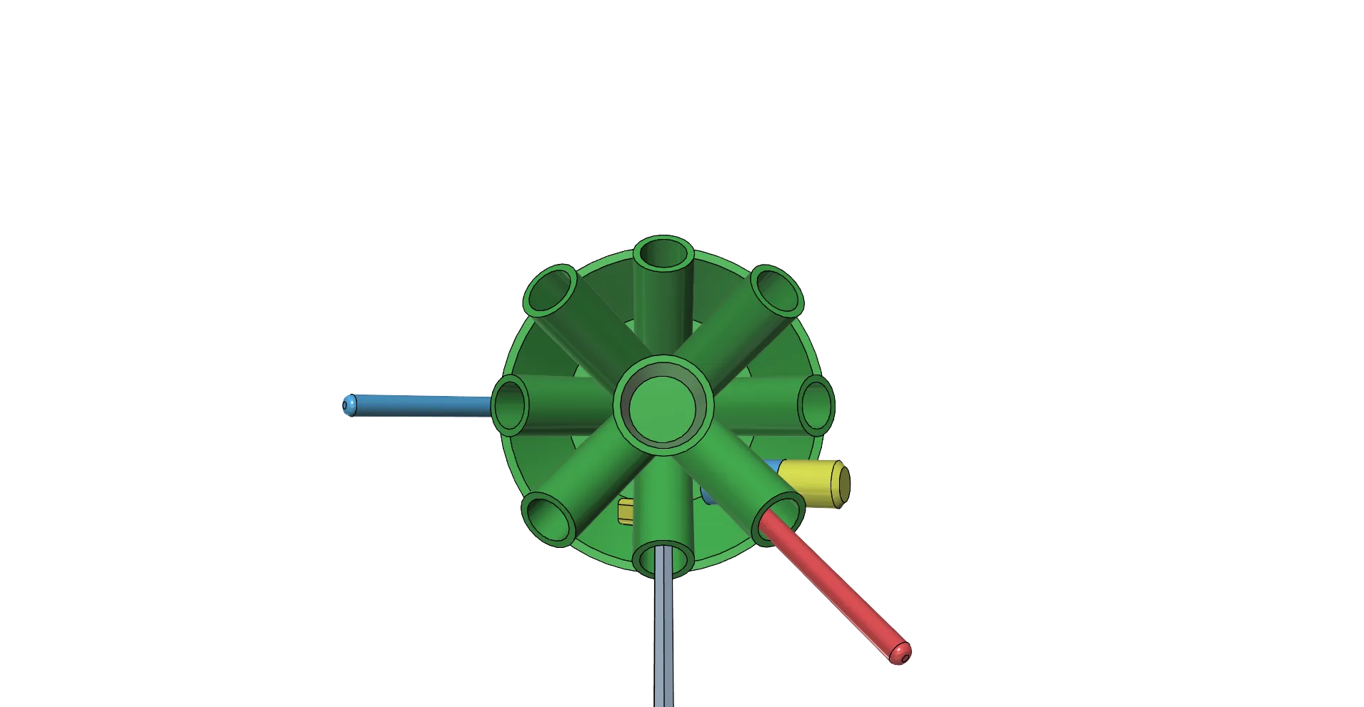 Giá đỡ bút chì và bút bi dễ in không cần hỗ trợ