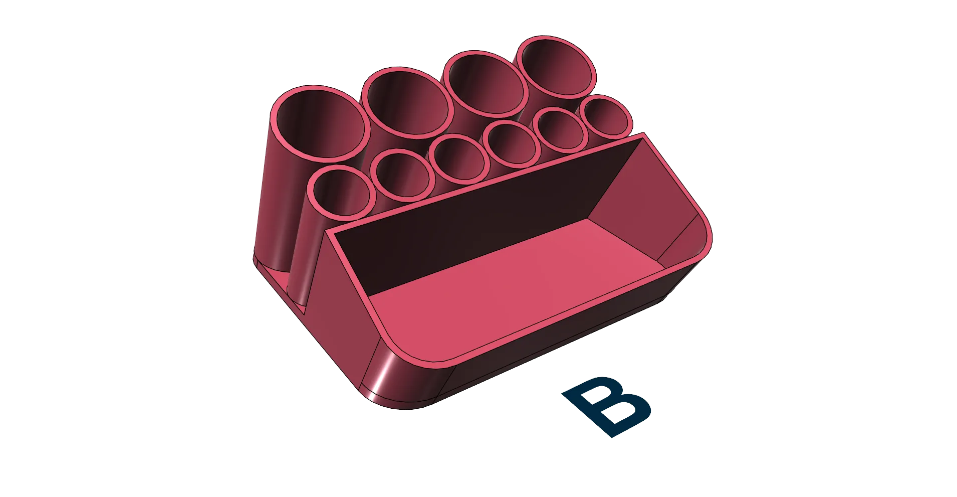 Giá đỡ bút chì dễ in không cần hỗ trợ