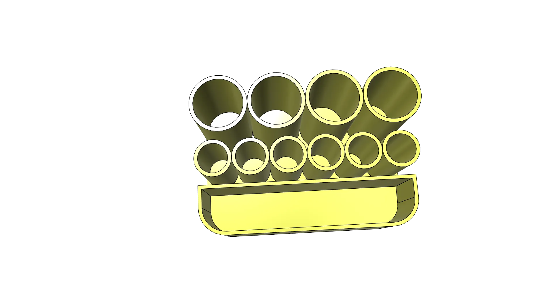 Giá đỡ bút chì dễ in không cần hỗ trợ