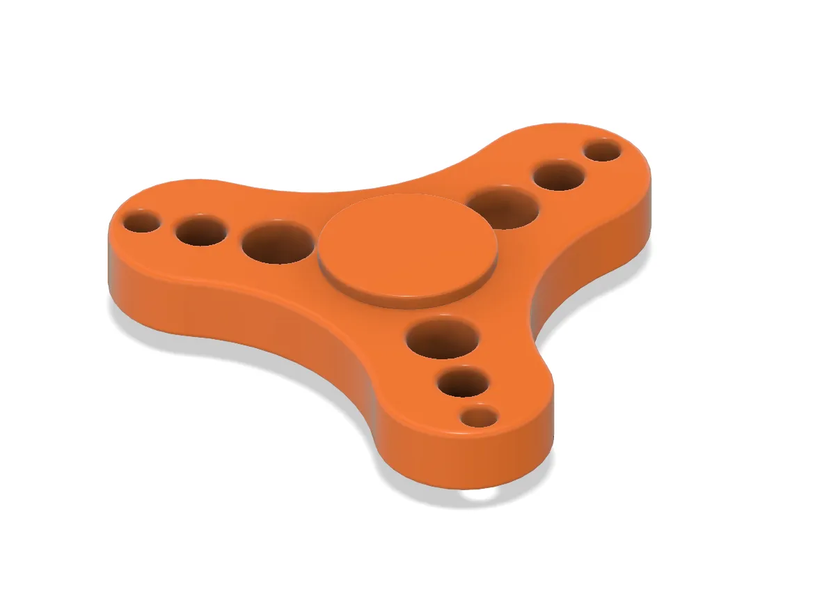 Đồ chơi quay tay fidget spinner tùy chỉnh đơn giản