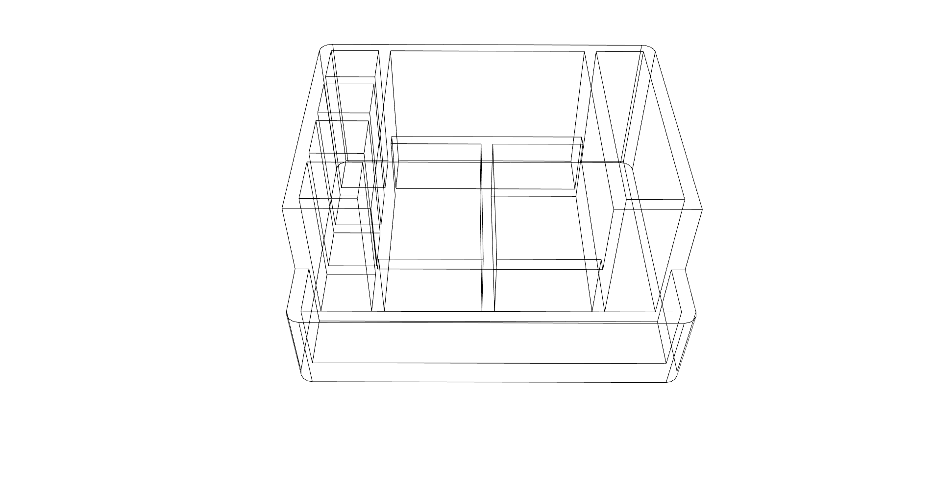 Giá đỡ bút và điện thoại cho bàn làm việc dễ in