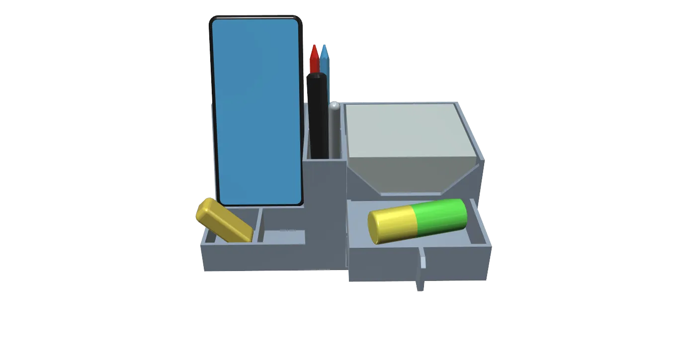 Giá đỡ bút và điện thoại cho bàn làm việc có ngăn kéo