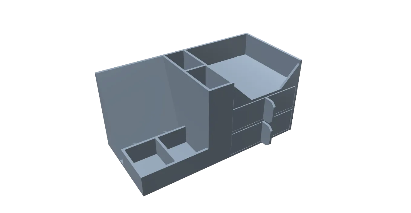 Giá đỡ bút và điện thoại cho bàn làm việc có ngăn kéo