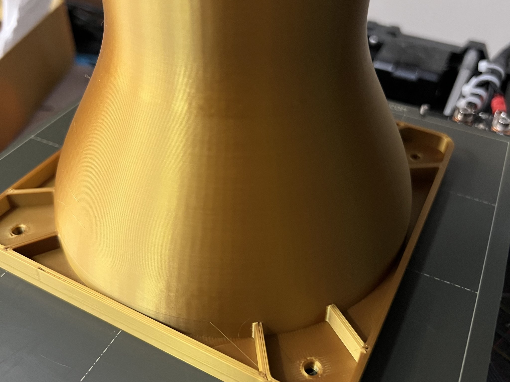 Nắp quạt đơn giản kết nối quạt 120mm với ống 3 inch