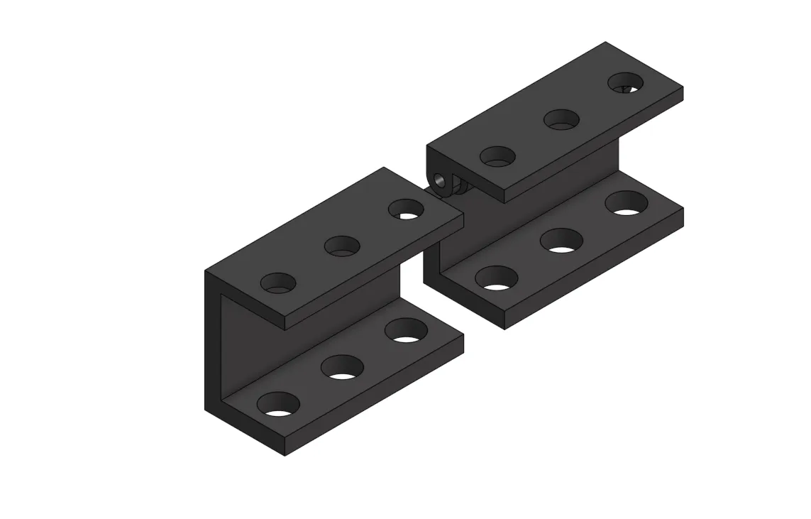 Bản lề 1U cho bảng điều khiển nối mạng