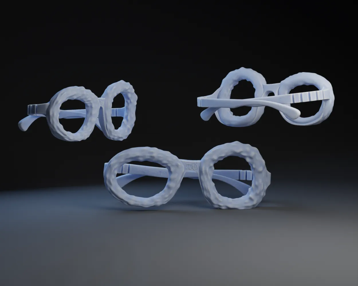 Kính hình nhẫn hành tây độc đáo