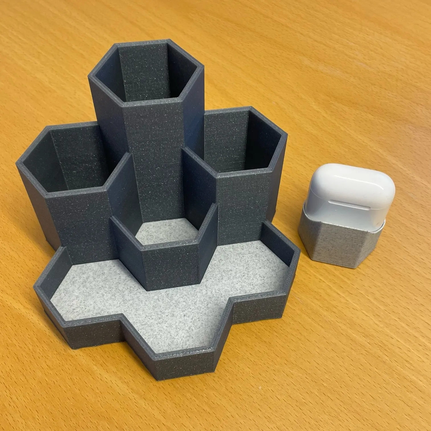 Bộ tổ chức hình lục giác 7 kích thước và 11 ngăn chứa