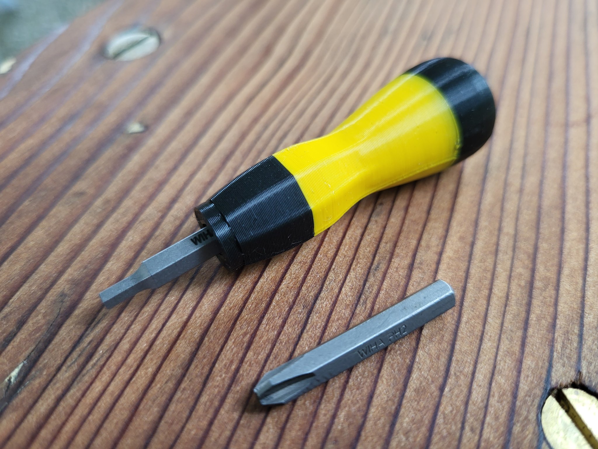 Tay cầm tua vít Stubby cho bit 4mm