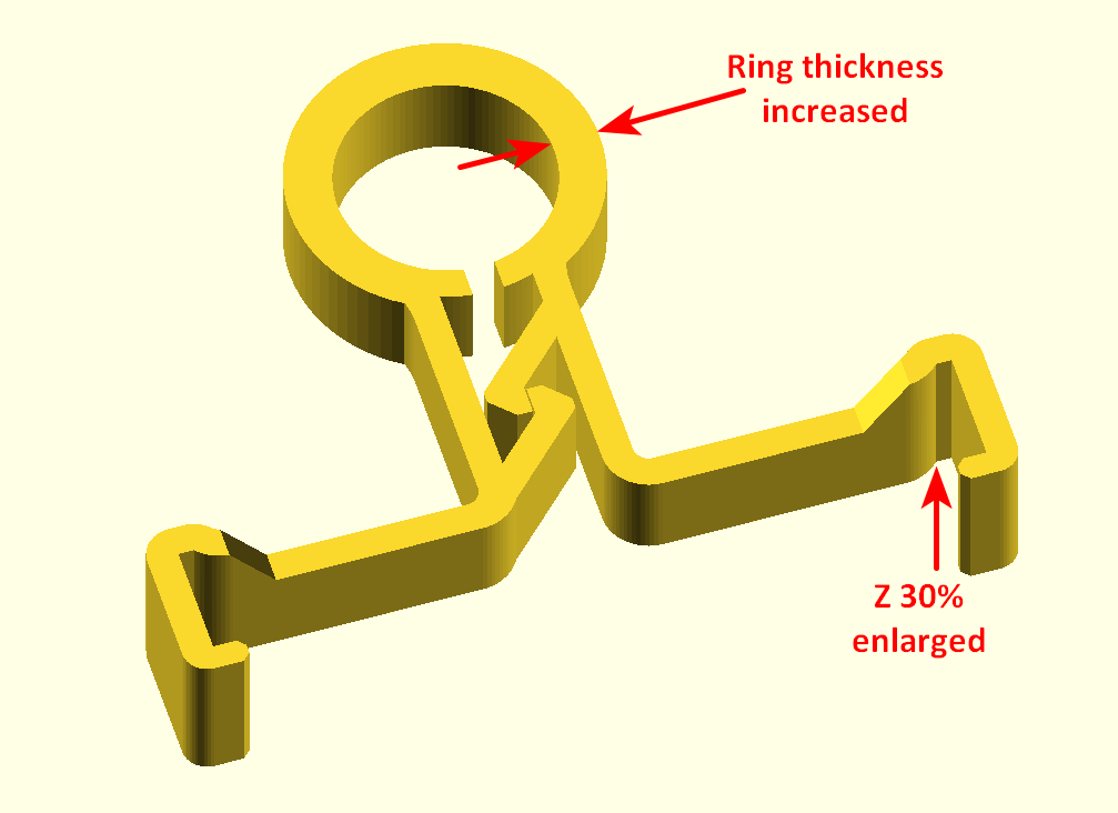 Kẹp cáp extruder tăng cường cho Prusa i3 mk3s