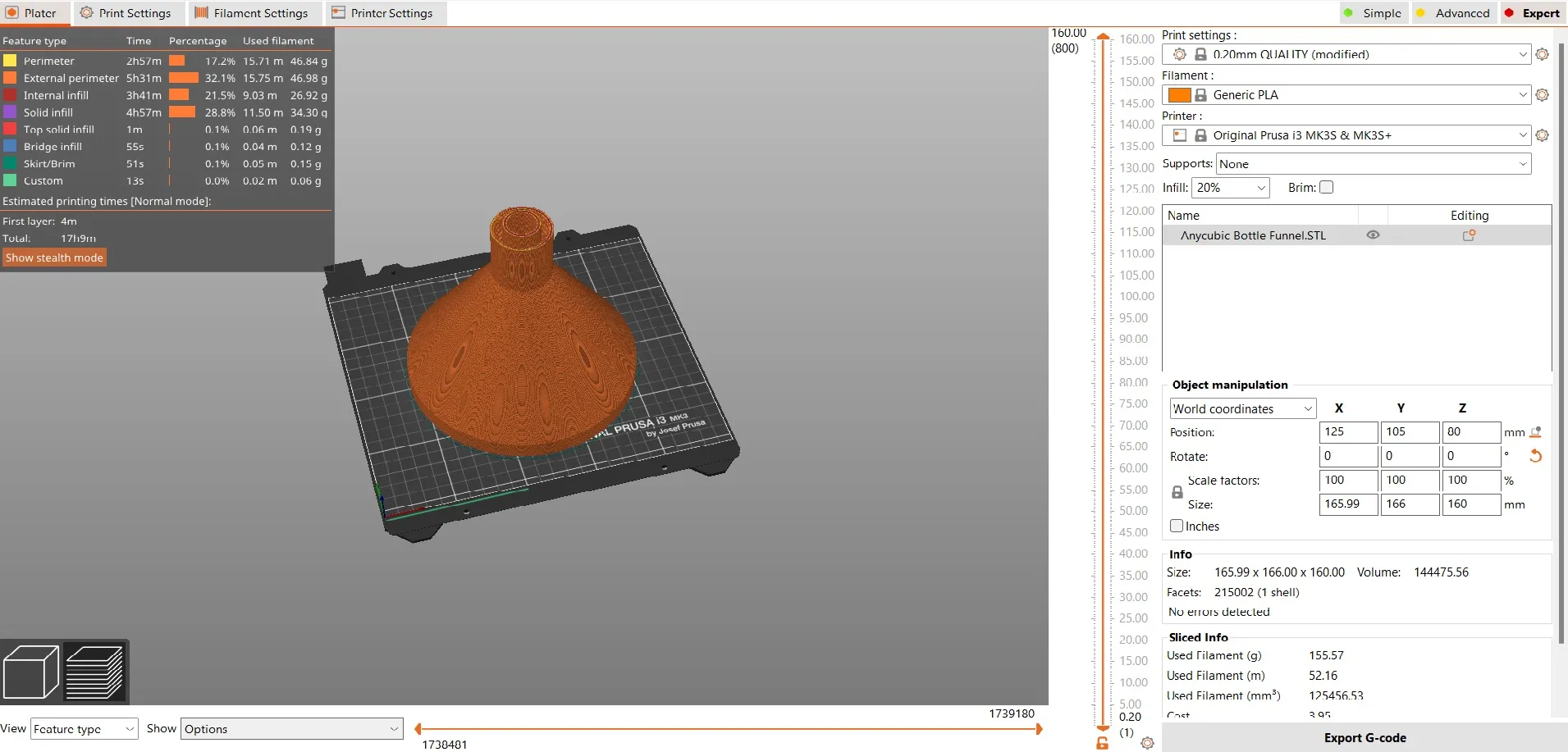 Giá đỡ và phễu cho bình chứa nhựa Elegoo Saturn 2