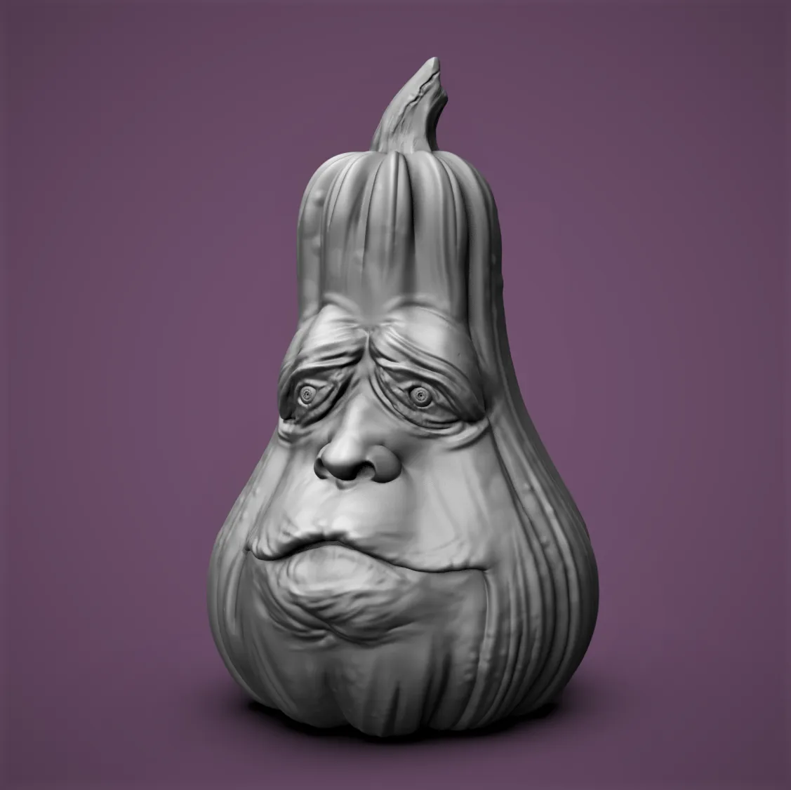 Bí ngô xấu xí - Nếp nhăn cổ điển