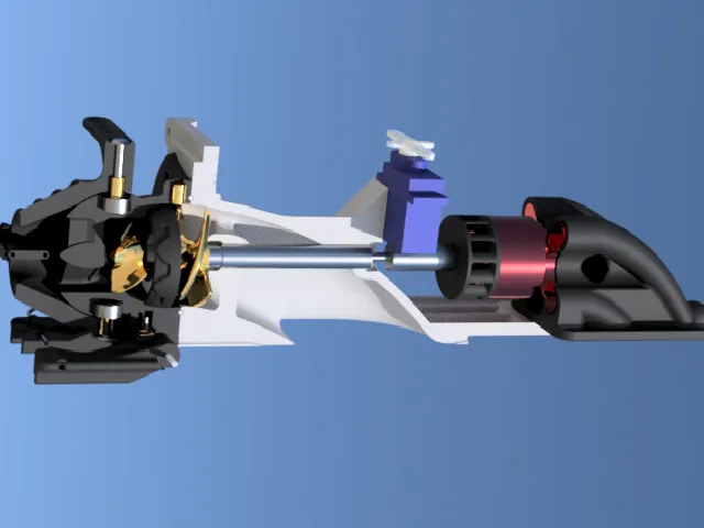 Bơm Jet cho thuyền RC với động cơ 2212/2216/2217/2440