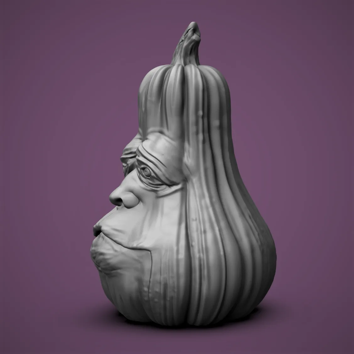 Bí ngô xấu xí - Nếp nhăn cổ điển