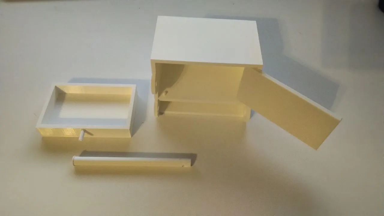 Hộp khóa với hai ngăn cho trò chơi thoát hiểm