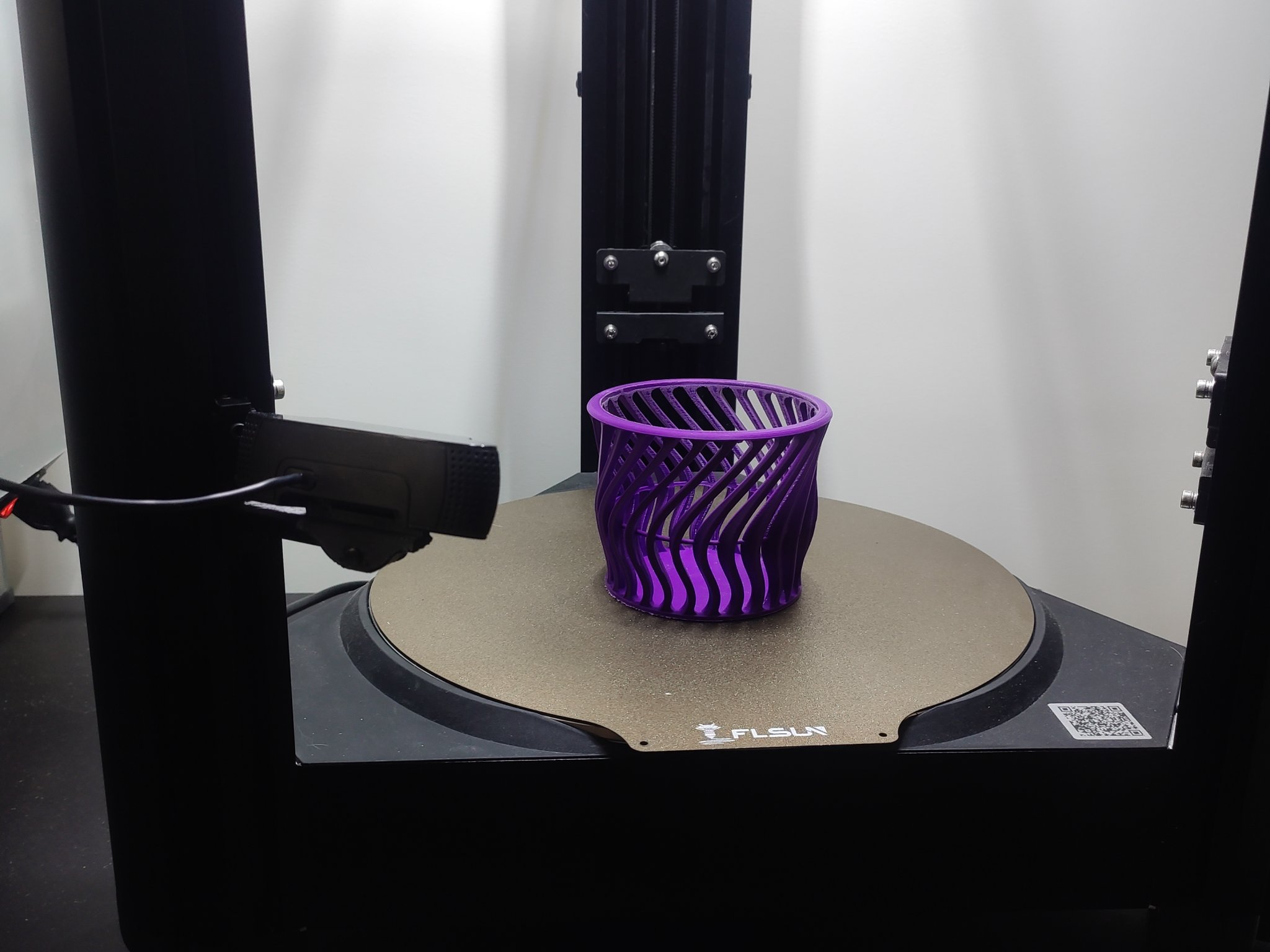 Camera theo dõi lớp in Flsun v400 trên trục Z